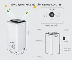 Máy hút ẩm KIDOSU D14L