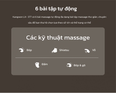 Ghế Massage KANGWON LX-377