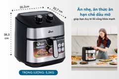 Nồi chiên không dầu FUJIE 9.2L