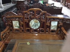 Bộ ghế móc Gỗ Cẩm Nam Mỹ sang trọng