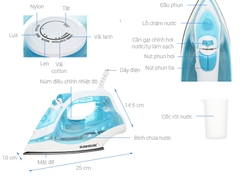 Bàn ủi hơi nước SUNHOUSE SHD2065