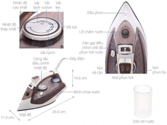 Bàn ủi hơi nước SUNHOUSE SHD2066