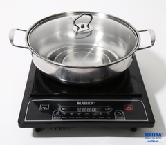 Bếp từ đơn MATIKA kèm nồi lẩu
