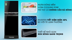 Tủ lạnh TOSHIBA Inverter 194L