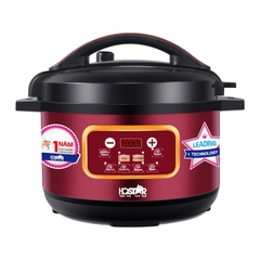 Nồi áp suất điện kèm lẩu HQSTAR 4.2L