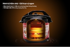 Nồi áp suất điện SUNHOUSE 5L/6L