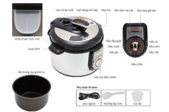 Nồi áp suất điện SUPOR 5L