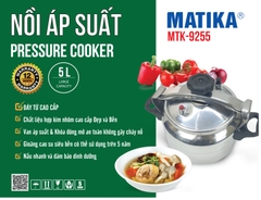 Nồi áp suất Gas MATIKA 5L