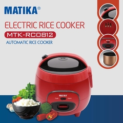 Nồi cơm điện Matika 0.8L