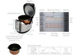 Nồi cơm điện tử KANGAROO 1.5L