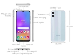 Điện thoại SAMSUNG A05 (RAM 4/128G)