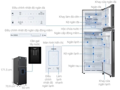 Tủ lạnh SAMSUNG Inverter 345L