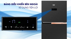 Tủ lạnh BEKO Inverter 340L