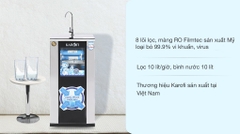 Máy lọc nước RO KAROFI 8 lõi 10L