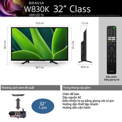 Google Tivi SONY 2K 32inch