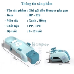 Ghế gội đầu honper gấp gọn