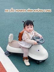 Xe lắc Honper hình khủng long