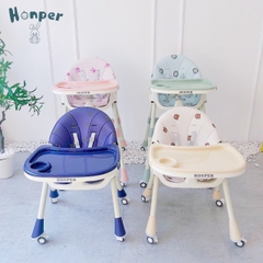Ghế ngả honper gấp gọn có bánh