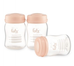 Bình trữ sữa 150ml (bộ 3 bình) Fatzbaby FB0120NX