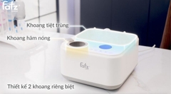 Máy tiệt trùng sấy khô hâm sữa điện tử có tích hợp máy hâm sữa – CAPTAIN 1 – FB4320SJ