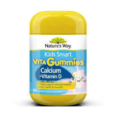 Nature's Way Vita Gummies Calcium + Vitamin D – Kẹo canxi cho bé
