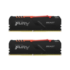 Ram Kingston FURY Beast RGB 32GB (2x16GB) DDR4 3200MHz