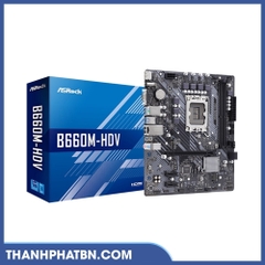 Bo mạch chủ Asrock B660M- HDV (SOCKET 1700, M-ATX, 2 KHE RAM DDR4)