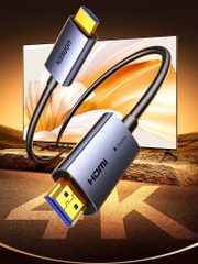 Cáp HDMI 2.0 sợi quang AOC dài 80m 4K@60Hz Ugreen 45511