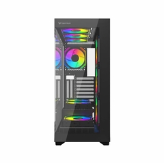 VỎ CASE  MÁY TÍNH CENTAUR NOVA BLACK (ATX| MID TOWER| MÀU ĐEN)