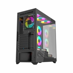VỎ CASE  MÁY TÍNH CENTAUR NOVA BLACK (ATX| MID TOWER| MÀU ĐEN)
