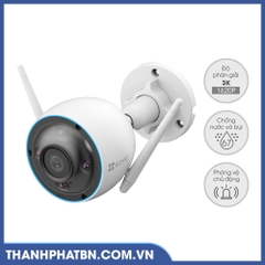 Camera Ezviz CS-H3 3K 5MP, đàm thoại 2 chiều, phát hiện con người