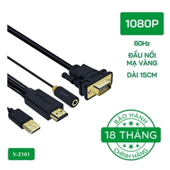 Cáp chuyển đổi VegGieg HDMI sang VGA V-Z101