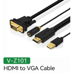 Cáp chuyển đổi VegGieg HDMI sang VGA V-Z101