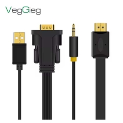 Cáp chuyển đổi VegGieg VGA sang HDMI V-Z206