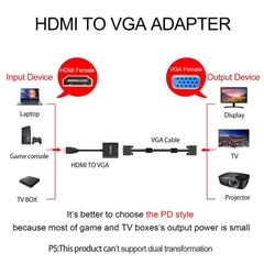 Bộ chuyển đổi VegGieg HDMI sang VGA V-Z612