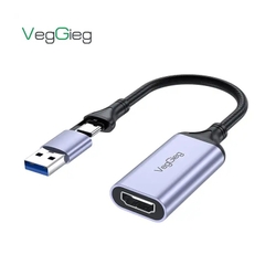 Bộ chuyển đổi VegGieg HDMI sang USB3.0/TypeC V-Z632