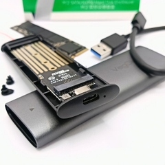 Box ổ cứng VegGieg USB 3.1 M2 10Gbps UASP V-GM03