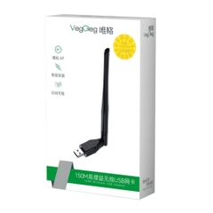 USB thu WiFi VegGieg RTL-8818GU 150Mbps (1 Angten) V-K150