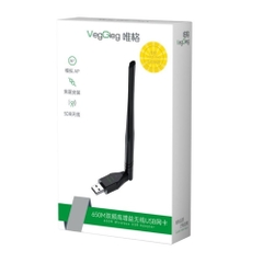 USB thu WiFi VegGieg RTL-8811GU 650Mbps (1 Angten) V-K650