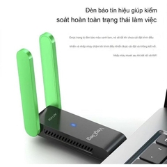 Bộ Thu Phát Wifi VegGieg USB 3.0 2 Antena 1400MB V-K1401