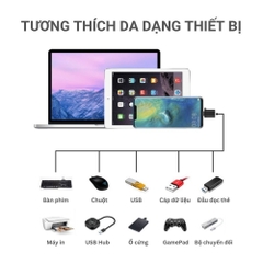 Cổng Chuyển Đổi Type-C Dương Sang USB 3.0 Âm VegGieg V-S101