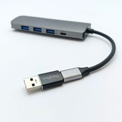 Cổng Chuyển USB 3.0 Sang Type-C Âm VegGieg V-S122
