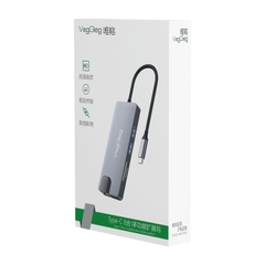 HUB chuyển đổi VegGieg Type C - 5 in 1 V-TC05H