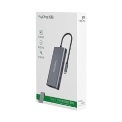 HUB chuyển đổi VegGieg Type C - 10 in 1 V-TC10R