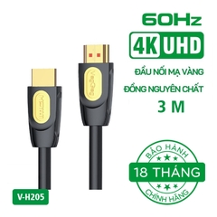 Cáp HDMI 2.0 VegGieg 4K60Hz V-H203 (dài 1,5m - 30m)