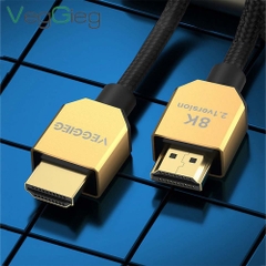 Cáp HDMI 2.1 VegGieg 4K144Hz/8K60Hz V-H503 (dài 1,5m - 5m)