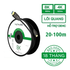 Cáp HDMI 2.1 Quang VegGieg 8K60Hz V-H801 (dài 20-100m)