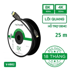 Cáp HDMI 2.1 Quang VegGieg 8K60Hz V-H801 (dài 20-100m)