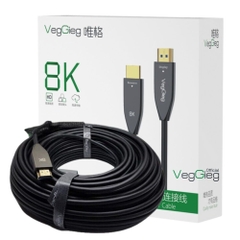 Cáp HDMI 2.1 Quang VegGieg 8K60Hz V-H801 (dài 20-100m)