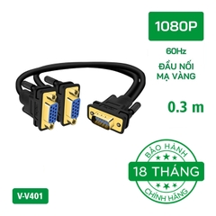 Cáp chia VGA 1 ra 2 VegGieg V-V401